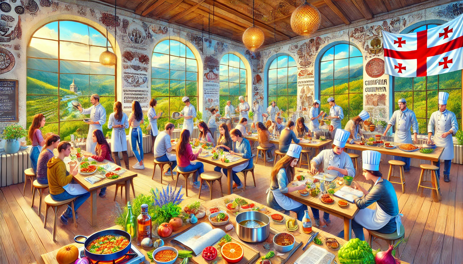 საწარმოო დანადგარები ქართულ გამორჩეულ სამზარეულოში